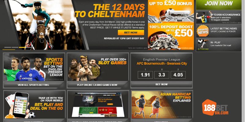 Tổng quan về chương trình 188Bet khuyến mãi nạp lần đầu