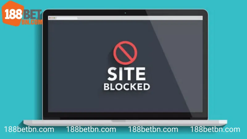 Website nhà cái 188Bet bị chặn không thể truy cập